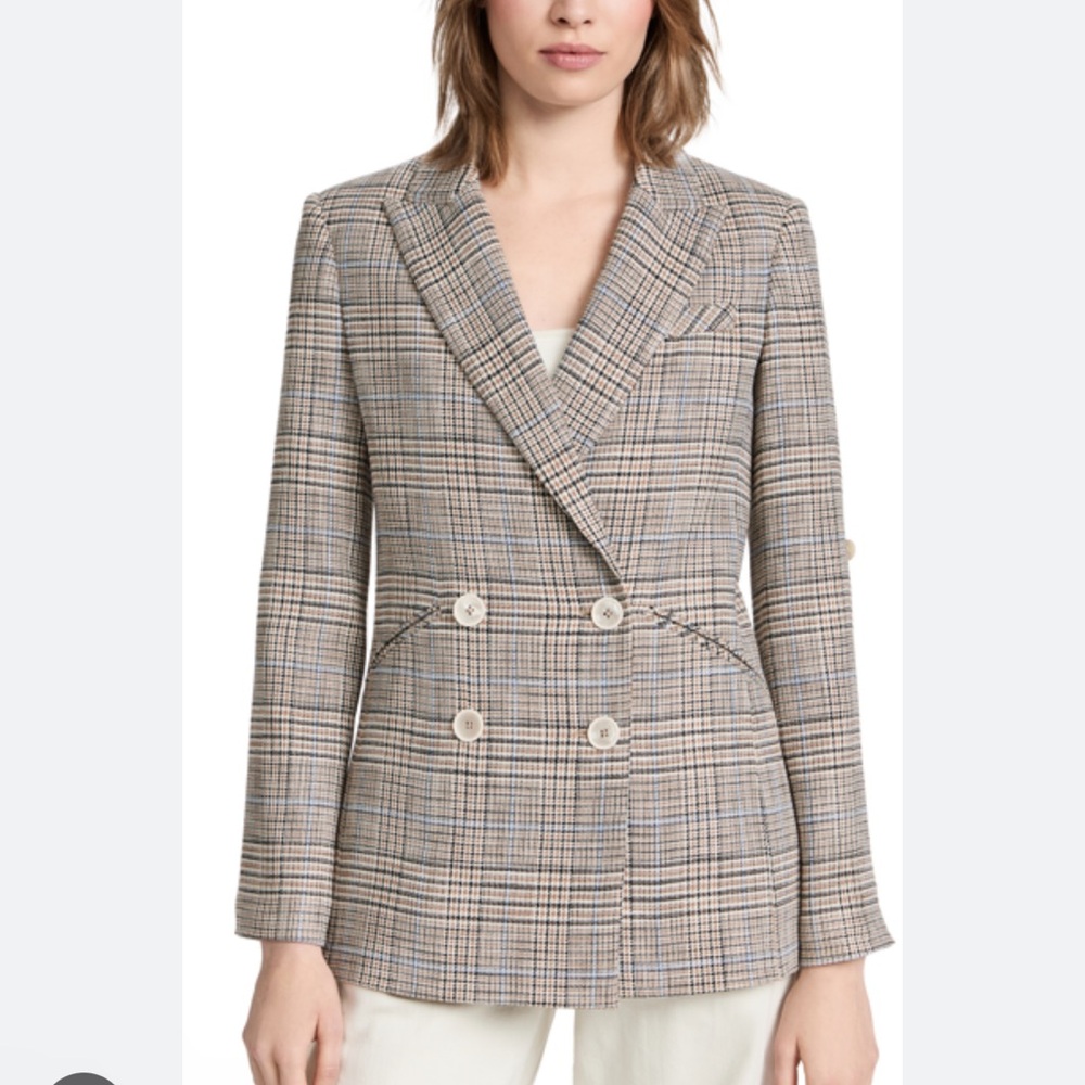 Veronica Beard Parineti Plaid Dickey Jacket Blazer NWT - Picture 2 of 7